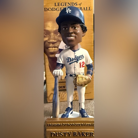 Legends of Dodger Baseball #12 Dusty Baker Brand New Inbox Never Opened - Picture 7 of 8